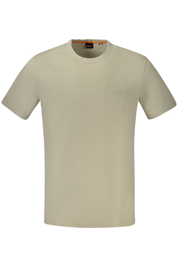 HUGO BOSS T-SHIRT MANGA CURTA HOMEM BEGE