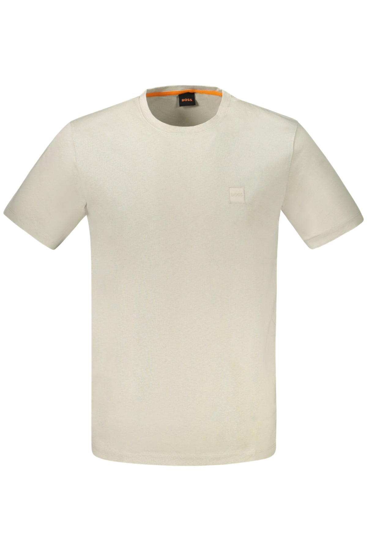 T-SHIRT EM ALGODÃO BOSS HOMEM BEGE