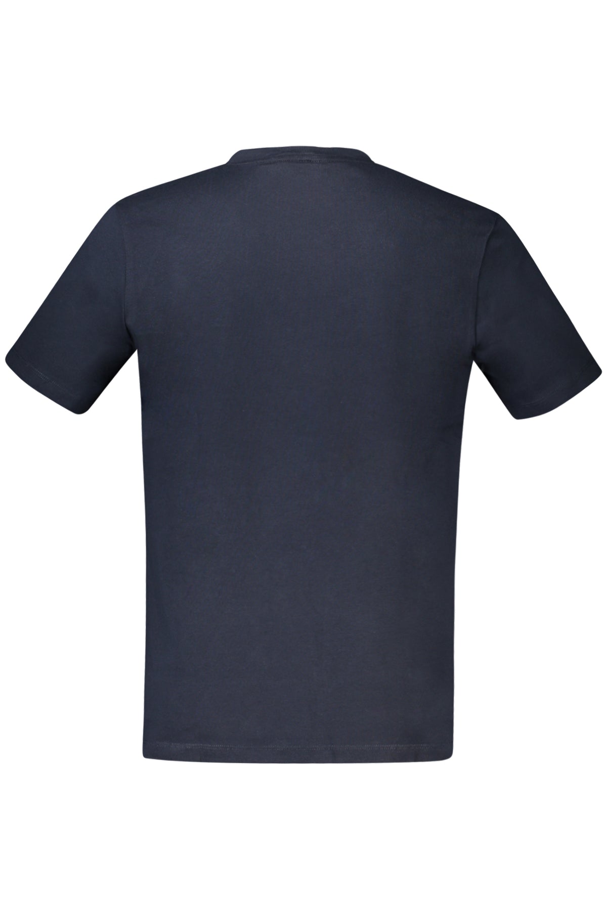 T-SHIRT EM ALGODÃO BOSS HOMEM AZUL