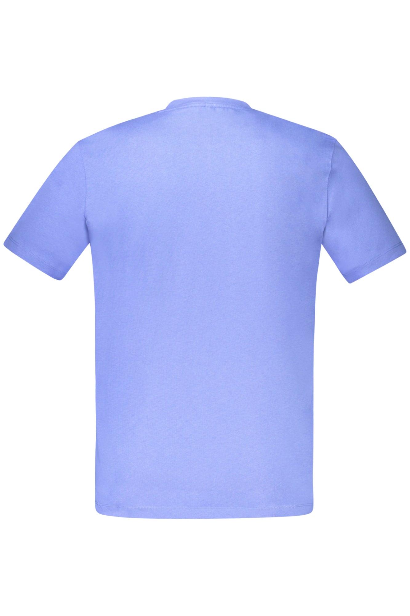T-SHIRT EM ALGODÃO BOSS HOMEM AZUL