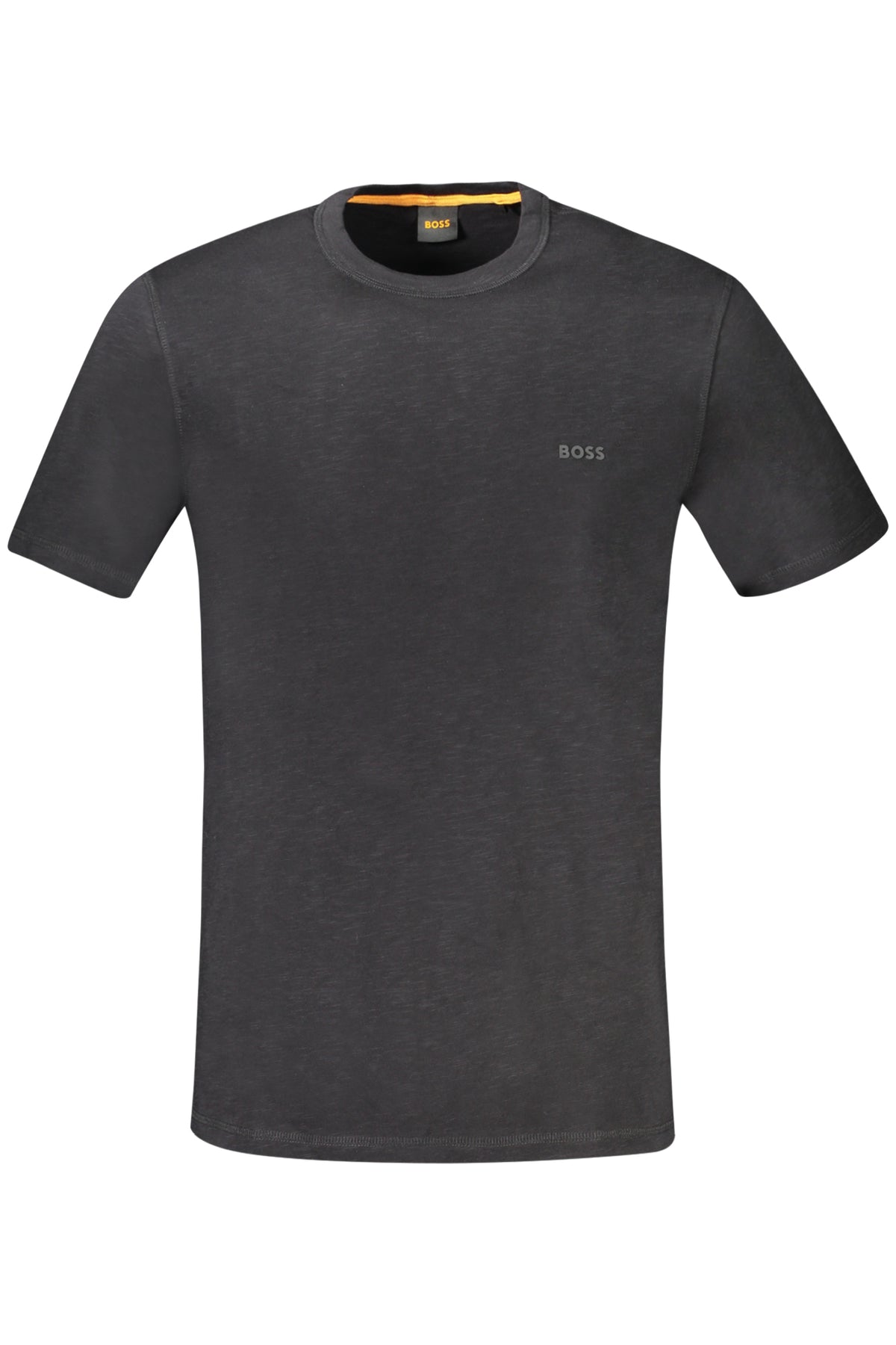 T-SHIRT EM ALGODÃO BOSS HOMEM PRETA