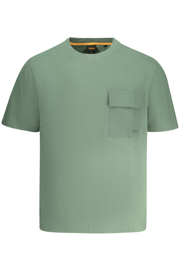 T-SHIRT DE MANGA CURTA HOMEM HUGO BOSS VERDE
