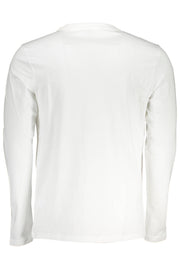 Hugo Boss Homem Long Sleeved T-Shirt Branco