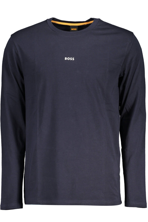 T-SHIRT DE MANGA COMPRIDA HUGO BOSS HOMEM AZUL