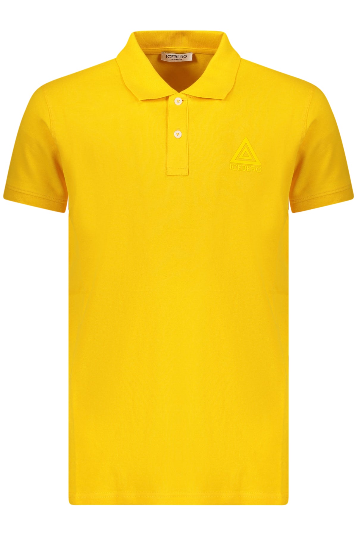 POLO EM ALGODÃO ICEBERG HOMEM AMARELO