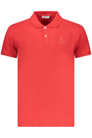 POLO EM ALGODÃO ICEBERG HOMEM VERMELHO