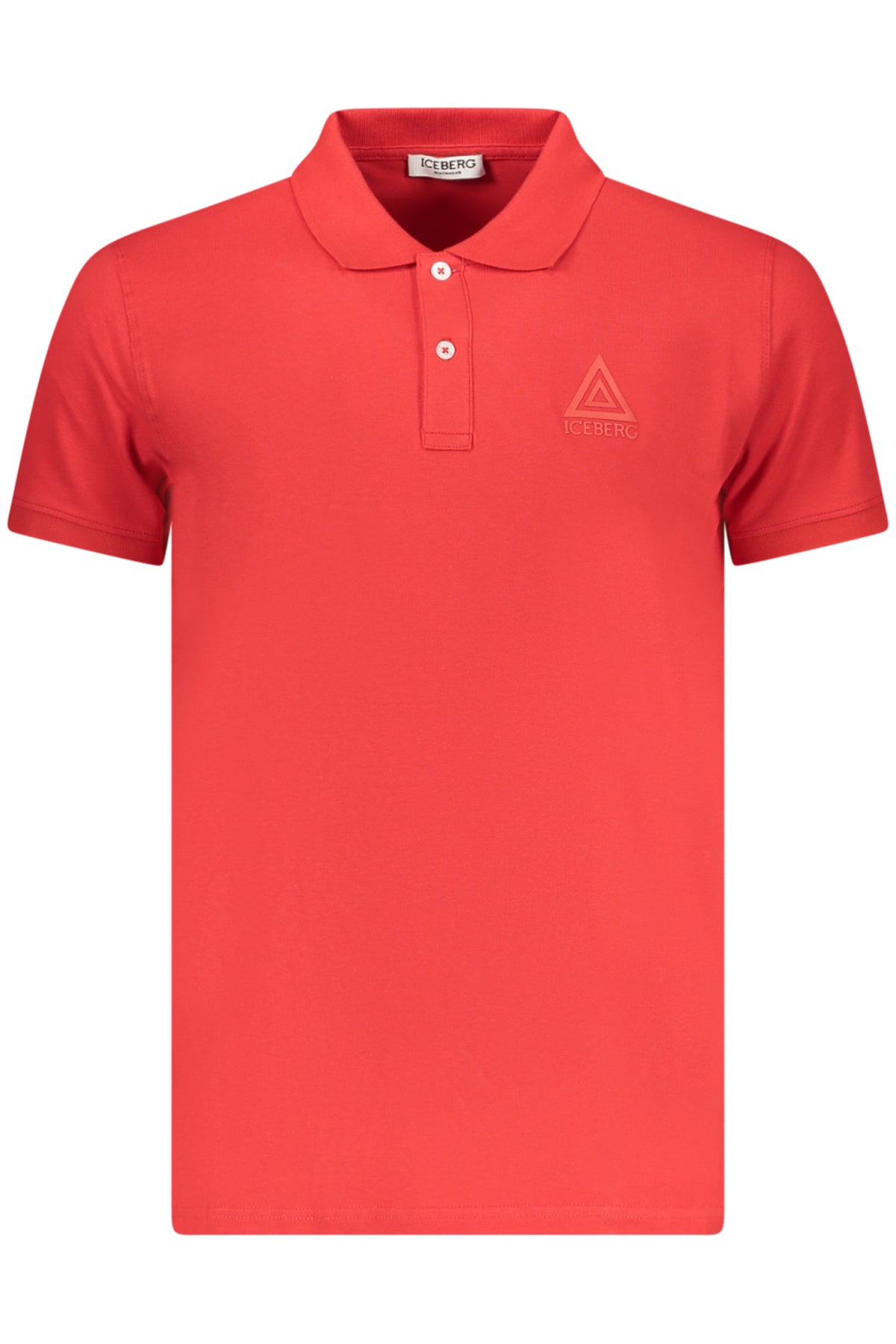 POLO EM ALGODÃO ICEBERG HOMEM VERMELHO