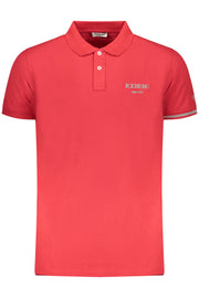 POLO EM ALGODÃO ICEBERG HOMEM VERMELHO