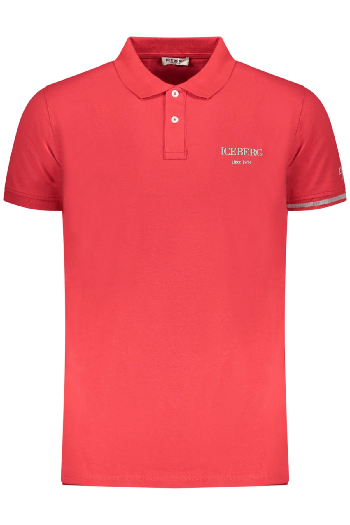 POLO EM ALGODÃO ICEBERG HOMEM VERMELHO