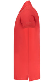 POLO EM ALGODÃO ICEBERG HOMEM VERMELHO