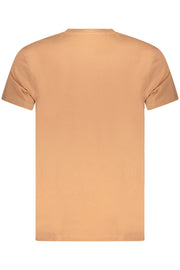 T-SHIRT EM ALGODÃO ICEBERG HOMEM CASTANHA
