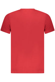 T-SHIRT EM ALGODÃO ICEBERG HOMEM VERMELHA