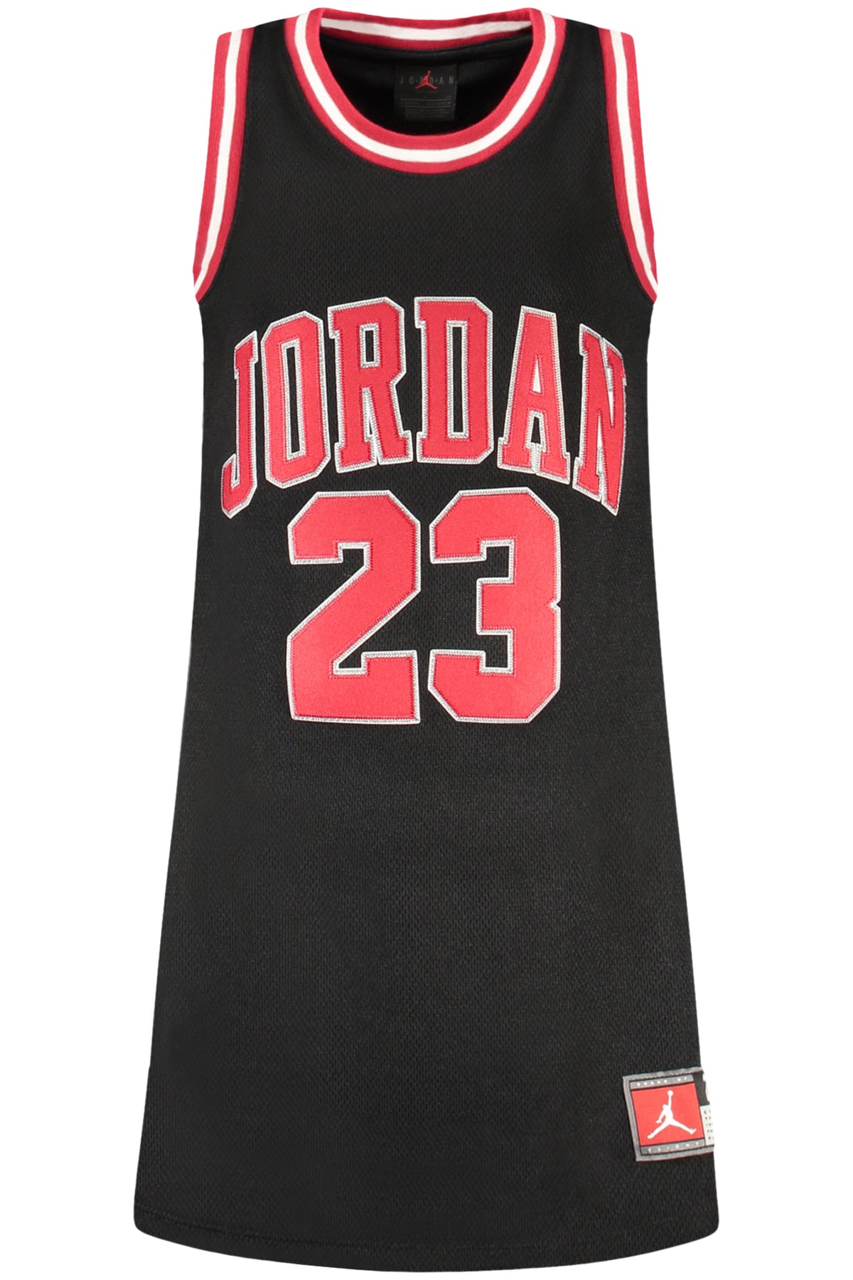 TOP DE ALÇAS COM LOGÓTIPO JORDAN CRIANÇA PRETO