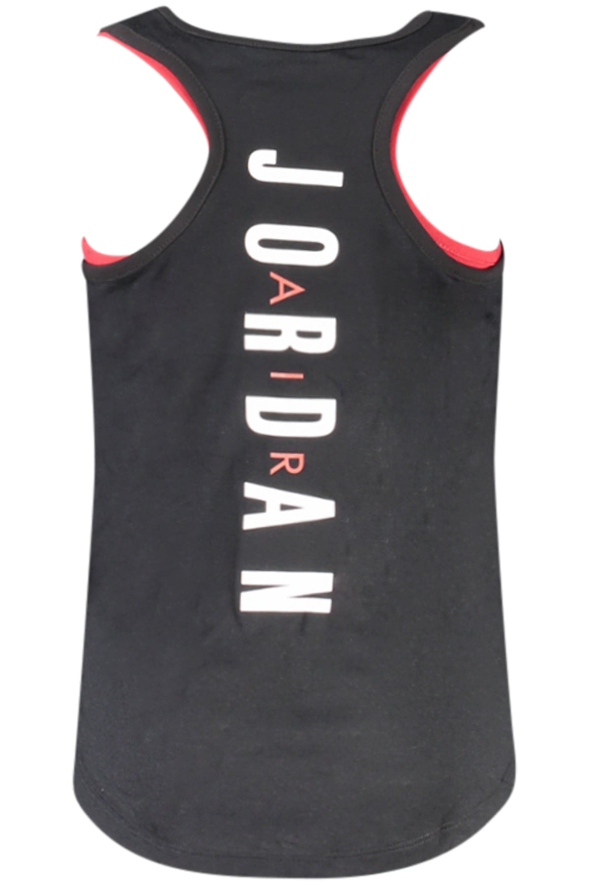 TOP DE ALÇAS COM ESTAMPADO JORDAN CRIANÇA PRETO