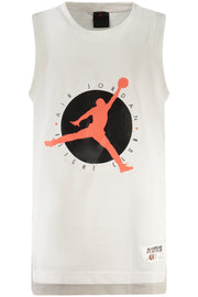 TOP DE ALÇAS COM ESTAMPADO JORDAN CRIANÇA BRANCO