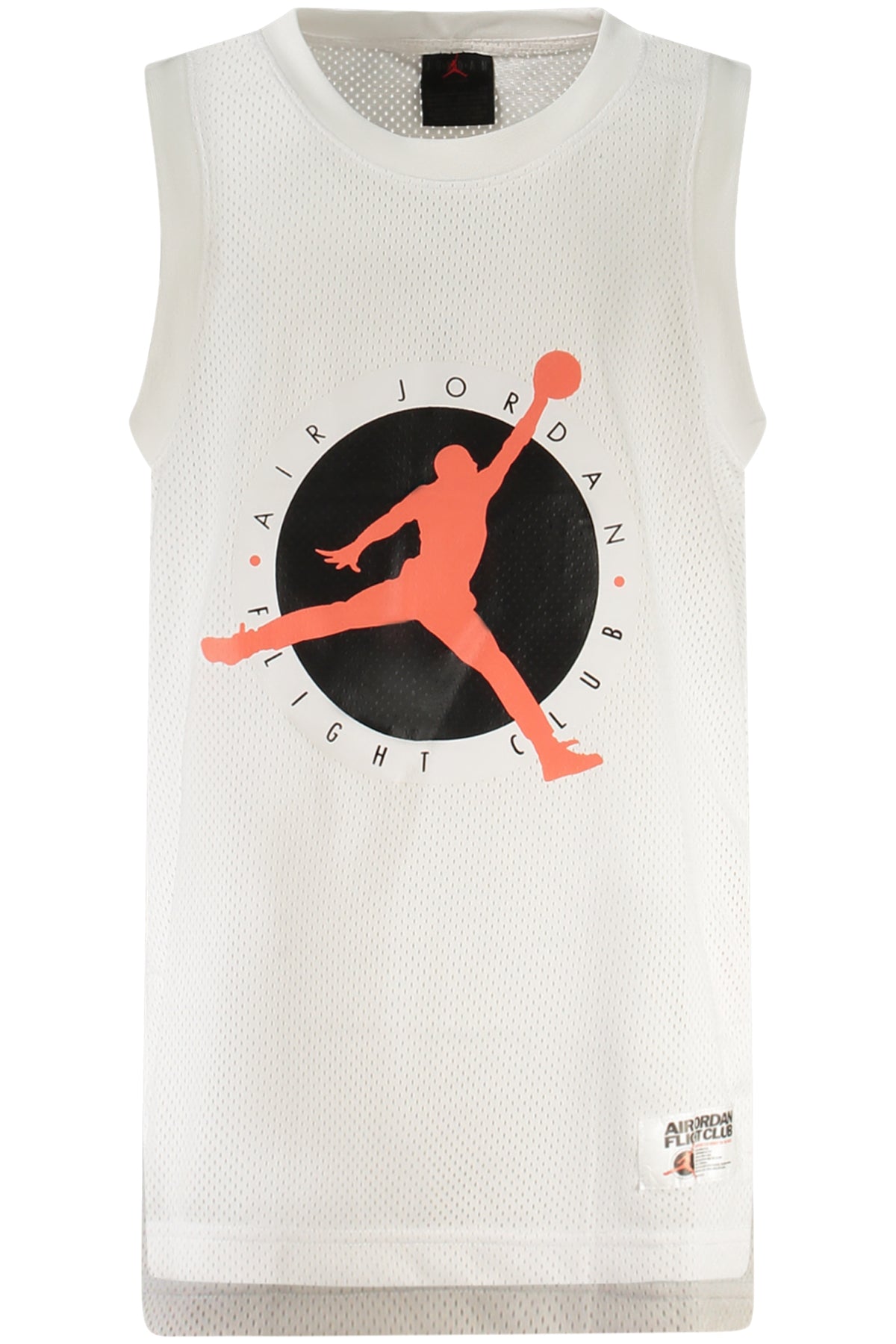 TOP DE ALÇAS COM ESTAMPADO JORDAN CRIANÇA BRANCO