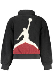 SWEATSHIRT COM BORDADO JORDAN MULHER PRETA