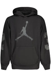 SWEATSHIRT COM CAPUZ JORDAN CRIANÇA PRETA