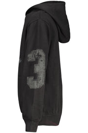 SWEATSHIRT COM CAPUZ JORDAN CRIANÇA PRETA