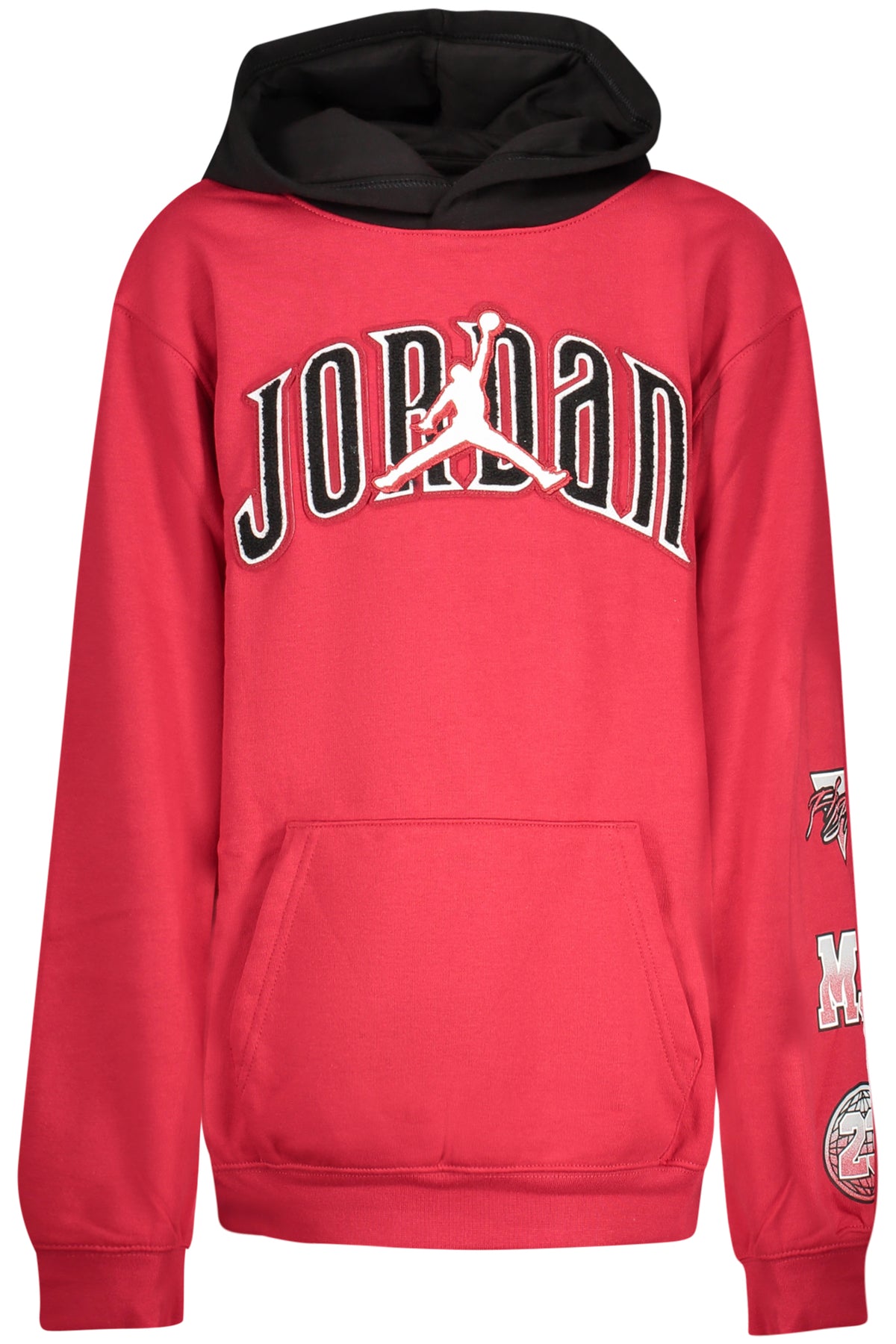 SWEATSHIRT COM CAPUZ JORDAN CRIANÇA VERMELHA