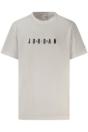 T-SHIRT EM ALGODÃO JORDAN CRIANÇA BRANCA