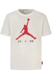 T-SHIRT EM ALGODÃO JORDAN CRIANÇA BRANCA
