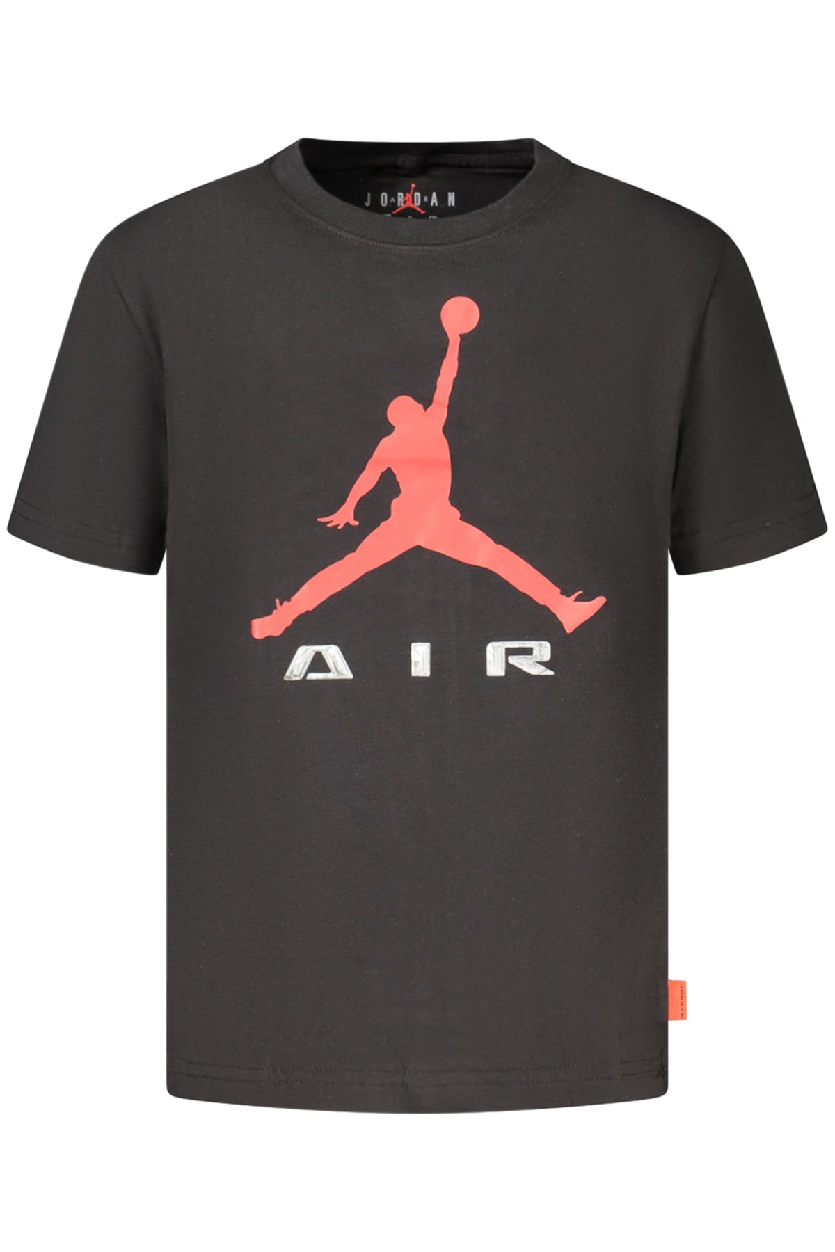 T-SHIRT EM ALGODÃO JORDAN CRIANÇA PRETA