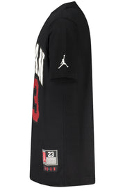 T-SHIRT EM ALGODÃO JORDAN CRIANÇA PRETA