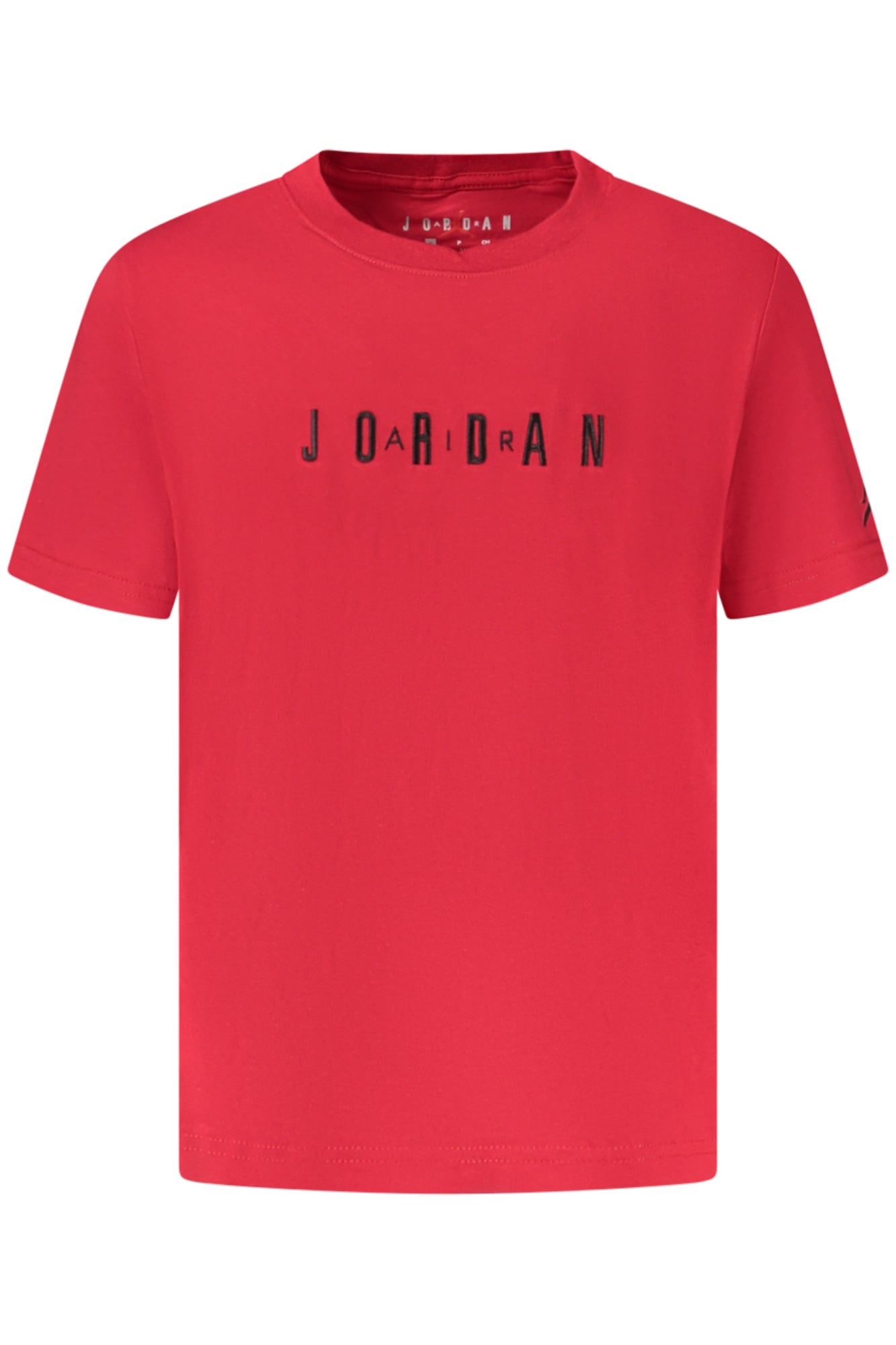 T-SHIRT EM ALGODÃO JORDAN CRIANÇA VERMELHA