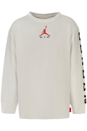 T-SHIRT EM ALGODÃO JORDAN CRIANÇA BRANCA