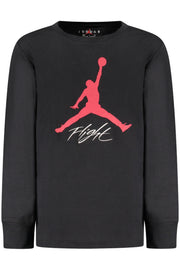 T-SHIRT EM ALGODÃO JORDAN CRIANÇA PRETA