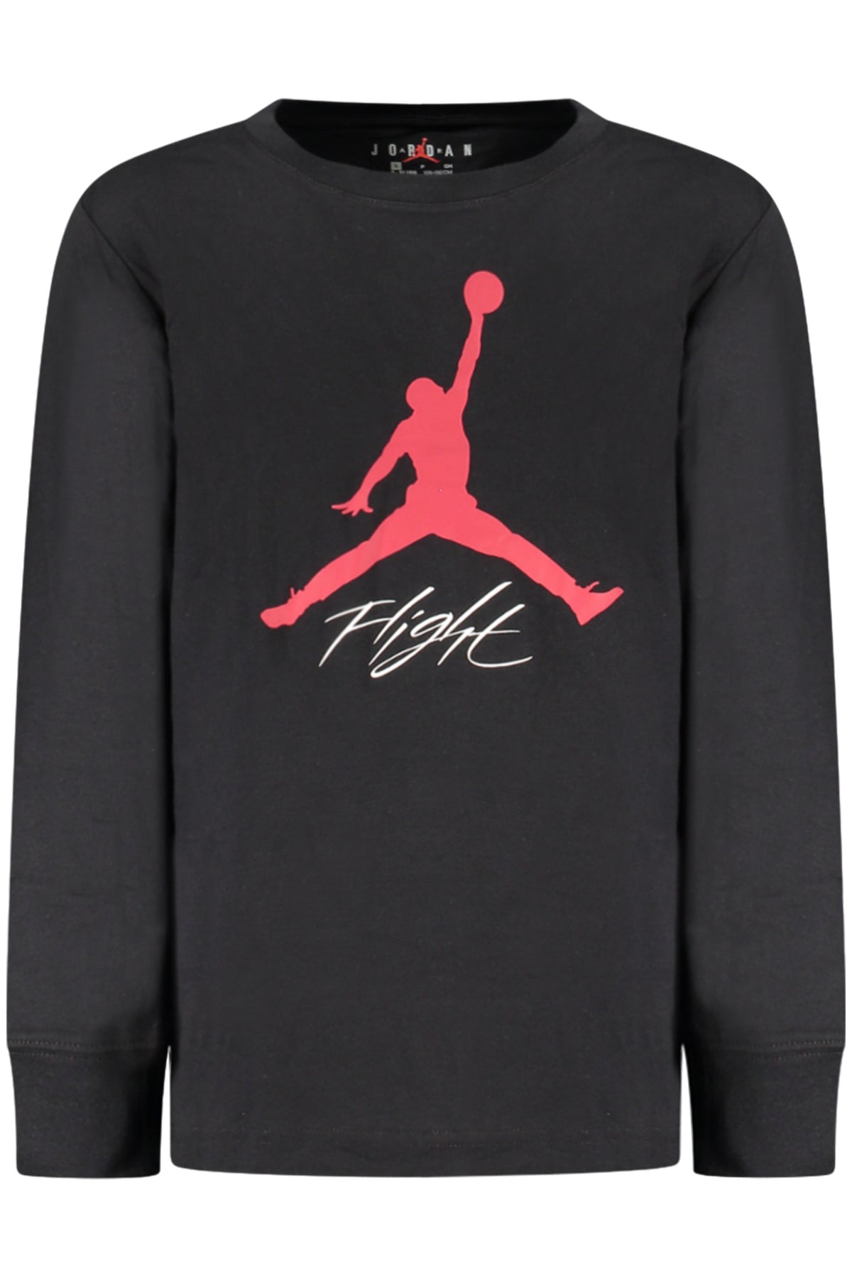 T-SHIRT EM ALGODÃO JORDAN CRIANÇA PRETA