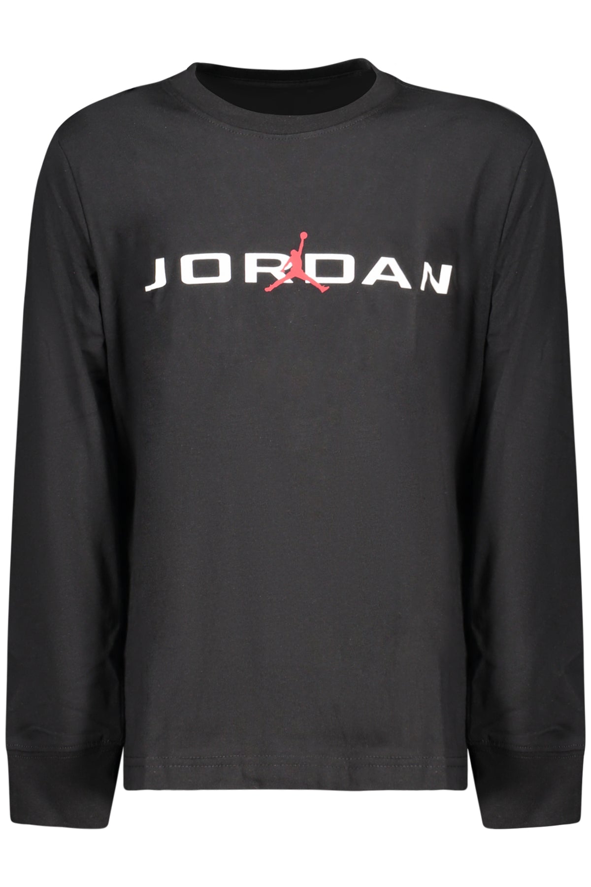T-SHIRT EM ALGODÃO JORDAN CRIANÇA PRETA