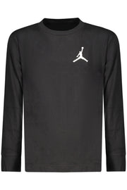 T-SHIRT EM ALGODÃO JORDAN CRIANÇA PRETA