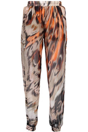 JUST CAVALLI ORANGE TROUSERS FOR WOMEN