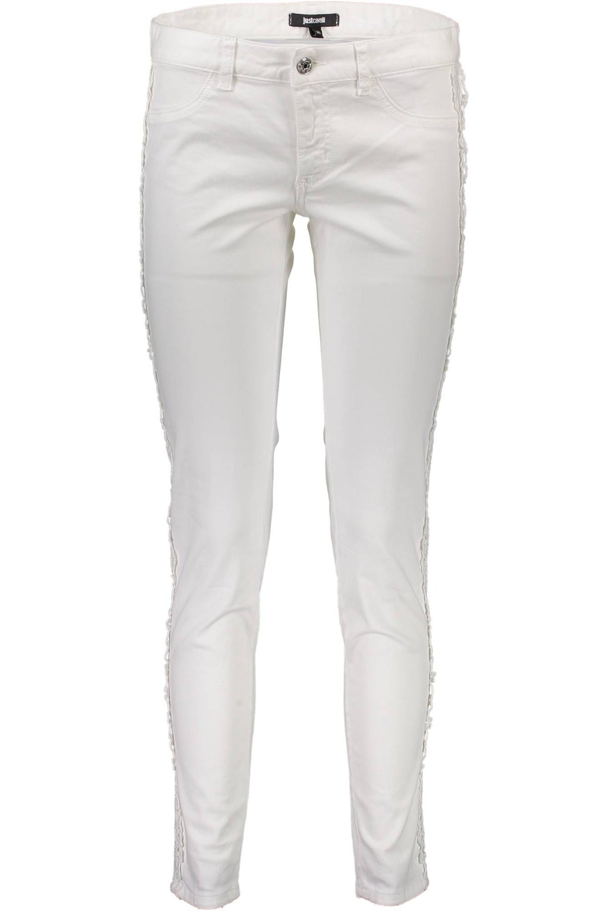 ONLY WOMEN'S WHITE CAVALLI TROUSERS