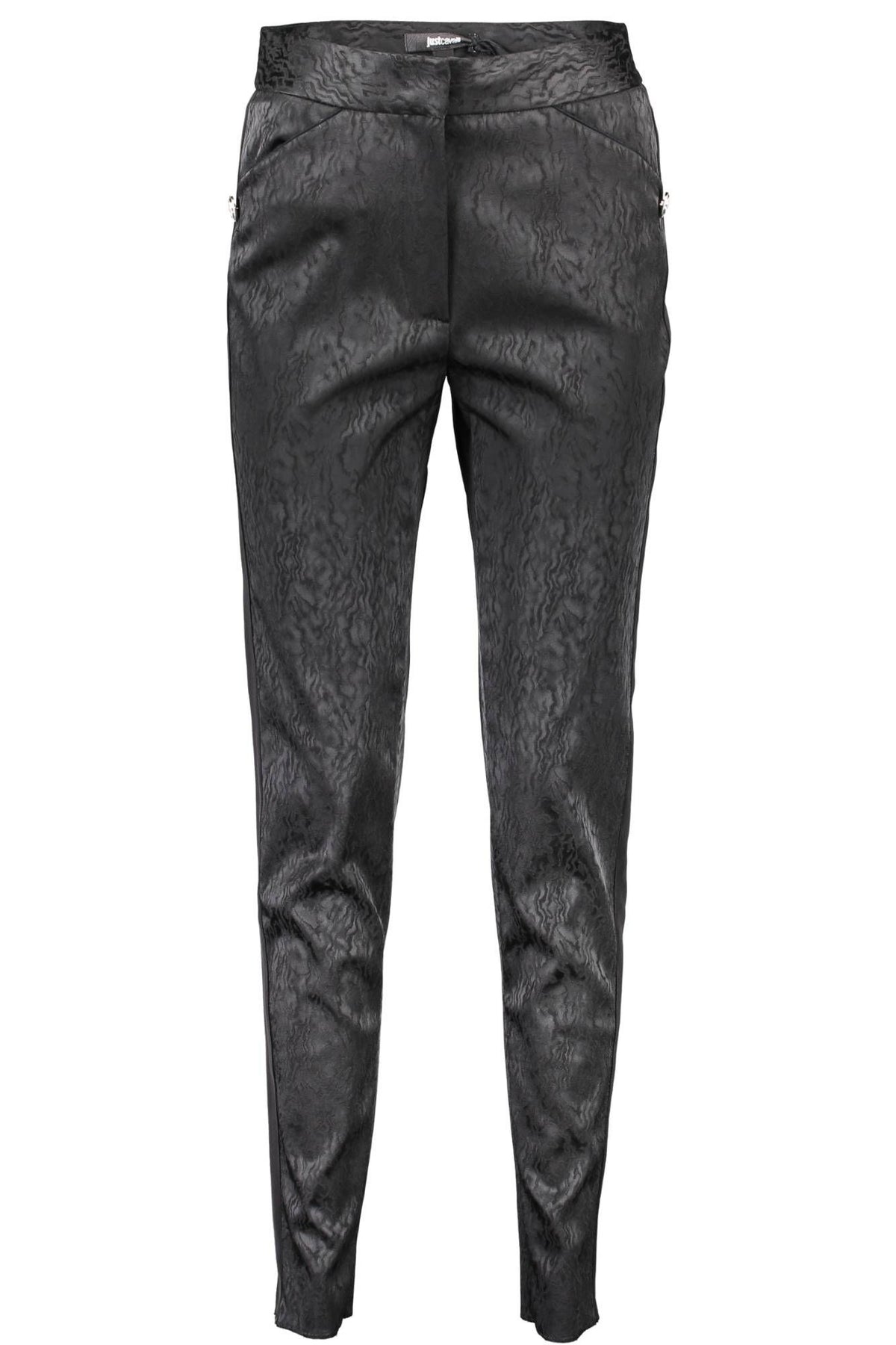 WOMEN'S BLACK CAVALLI TROUSERS ONLY
