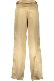 JUST CAVALLI WOMEN'S GOLD TROUSERS