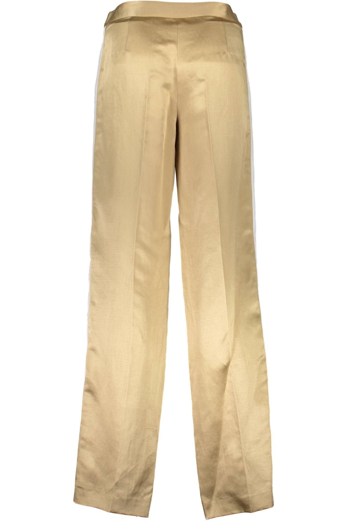 JUST CAVALLI WOMEN'S GOLD TROUSERS