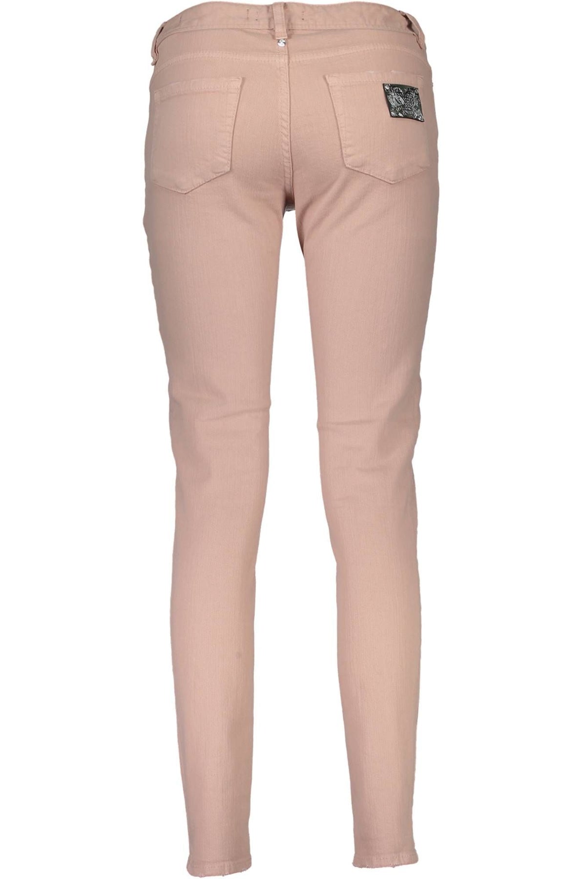 WOMEN'S JUST CAVALLI PINK TROUSERS