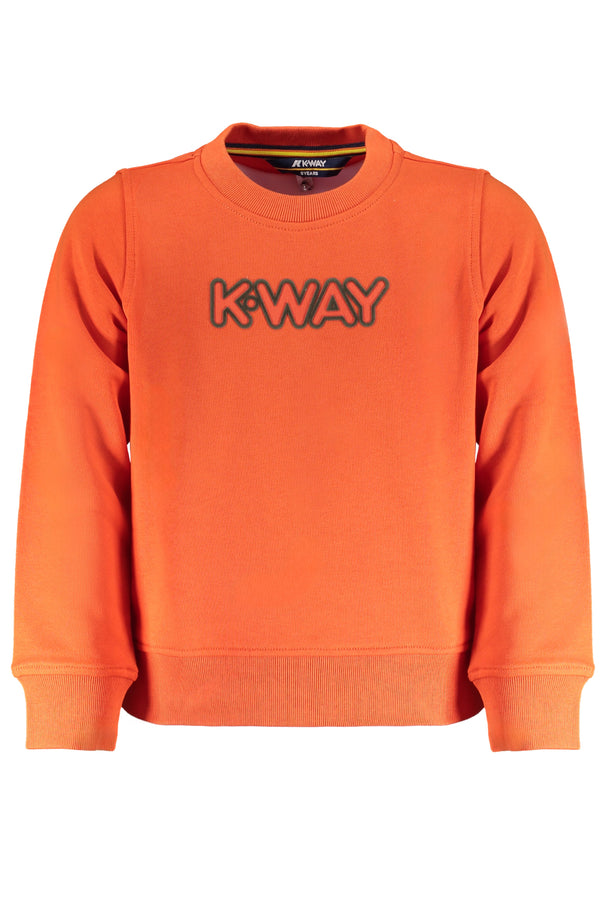 CAMISOLA K-WAY LARANJA COM ZIPLESS PARA CRIANÇAS