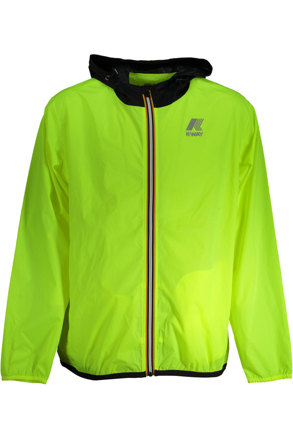 JAQUETA ESPORTIVA K-WAY AMARELO HOMEM