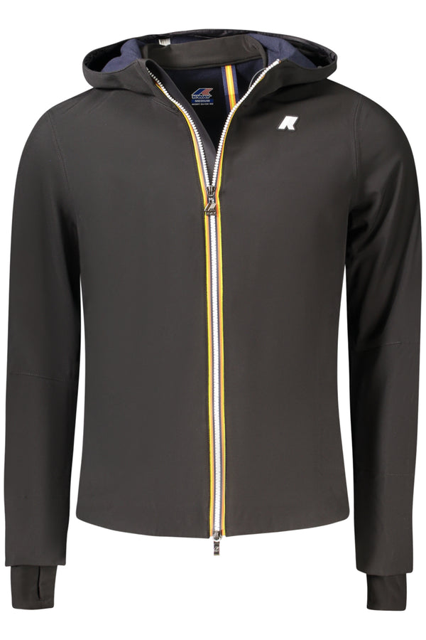JAQUETA ESPORTIVA PRETA PARA HOMEM K-WAY
