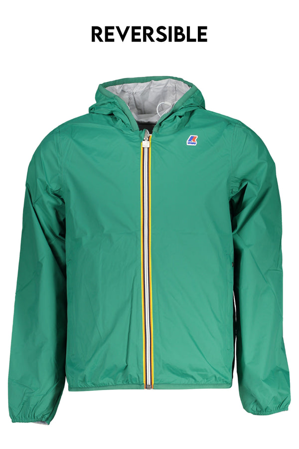 JAQUETA ESPORTIVA K-WAY VERDE MASCULINA