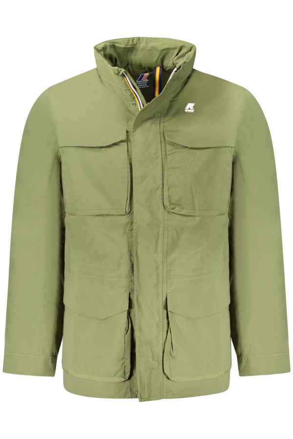 JAQUETA ESPORTIVA K-WAY HOMEM VERDE