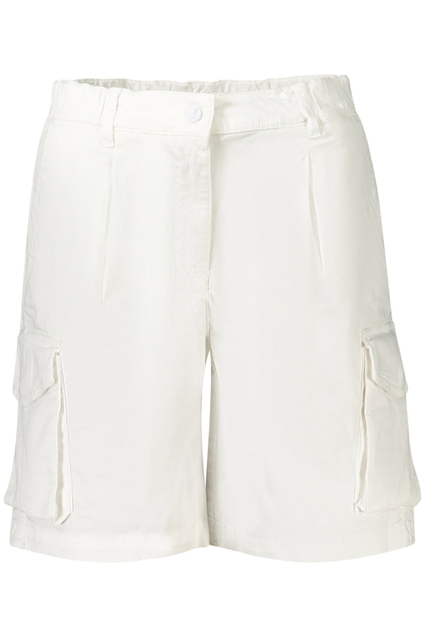CALÇA BERMUDA FEMININA K-WAY BRANCA