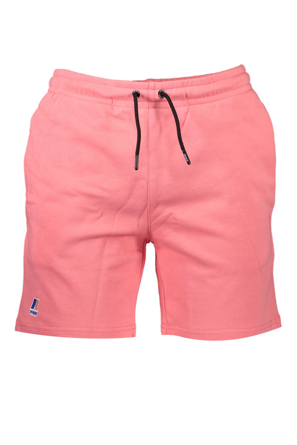 CALÇAS CURTAS ROSA MASCULINA K-WAY