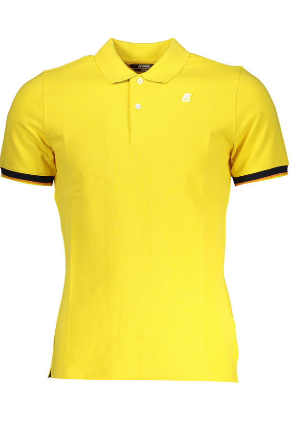 CAMISA POLO DE MANGA CURTA PARA HOMEM AMARELO K-WAY