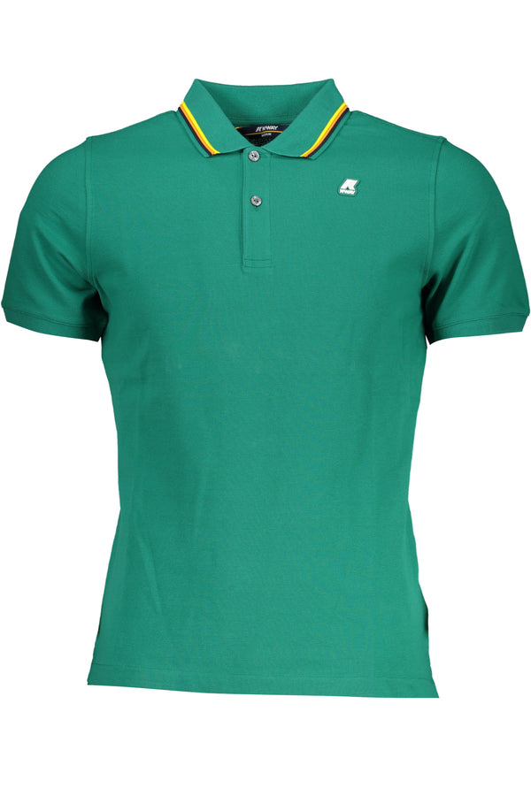 CAMISA POLO DE MANGA CURTA PARA HOMEM VERDE K-WAY