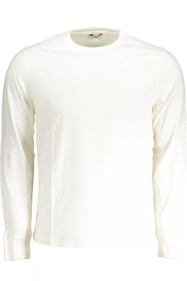 T-SHIRT DE MANGA COMPRIDA PARA HOMEM BRANCO K-WAY